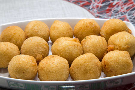 Savory brazilian fried snacks, very comon in birthday parties