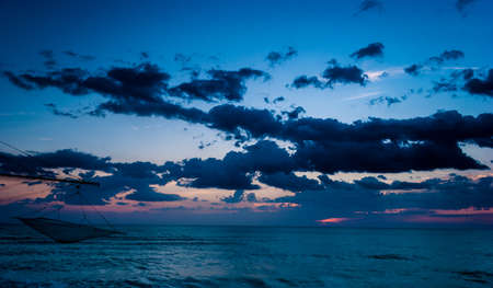 Sunrise on the sea