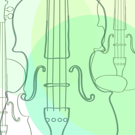 violinsのイラスト素材