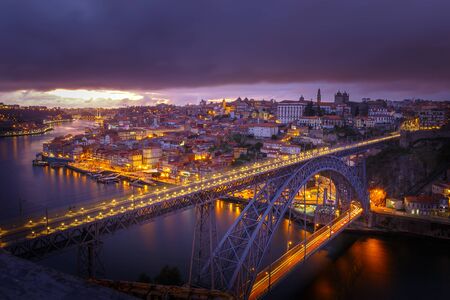 View from Oporto city in Portugalの写真素材