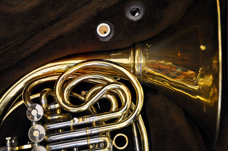 Trompa Musical wind instrumentの写真素材
