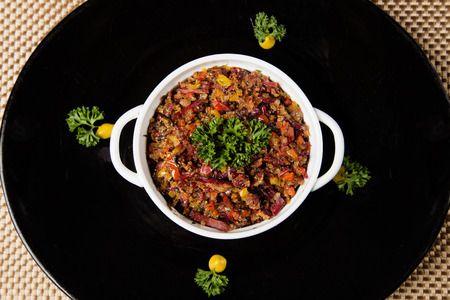 cottage pie, shepherd's pie, english cuisine.の写真素材