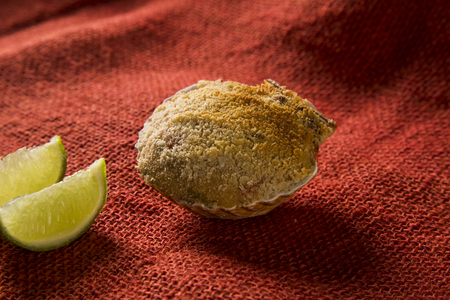 Siri food portion with limeの写真素材