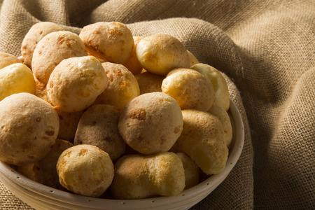 Cheese bread. Traditional brazilian foodの写真素材