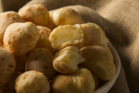 Cheese bread. Traditional brazilian foodの写真素材