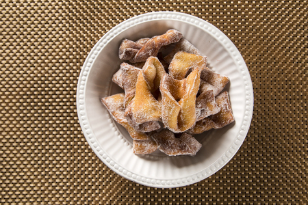 Angel Wings or Chiacchiere - Cueca viradaの写真素材