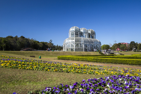 Botanical Garden of Curitiba, Parana. July, 2017のeditorial素材