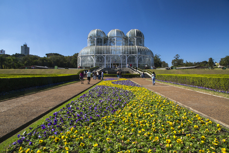 Botanical Garden of Curitiba, Parana. July, 2017のeditorial素材