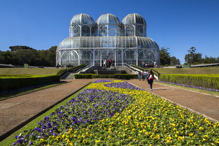 Botanical Garden of Curitiba, Parana. July, 2017のeditorial素材