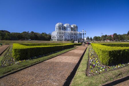 Botanical Garden of Curitiba, Parana. July, 2017のeditorial素材