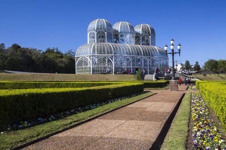 Botanical Garden of Curitiba, Parana. July, 2017のeditorial素材