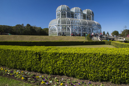 Botanical Garden of Curitiba, Parana. July, 2017のeditorial素材