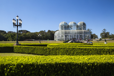 Botanical Garden of Curitiba, Parana. July, 2017のeditorial素材
