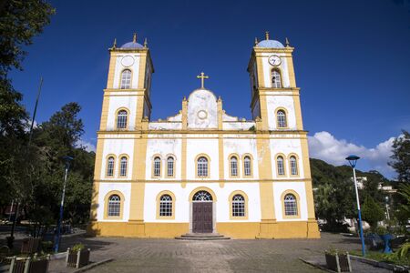 Nossa senhora da Graca church in Sao francisco do sul. Santa Catarina. july, 2017.のeditorial素材