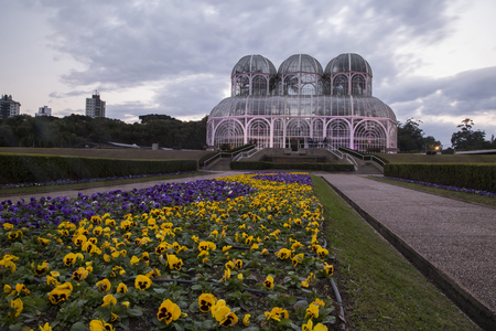 Botanical Garden of Curitiba, Parana. July, 2017.のeditorial素材