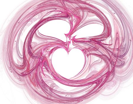 Valentines abstract  heart shapesの写真素材