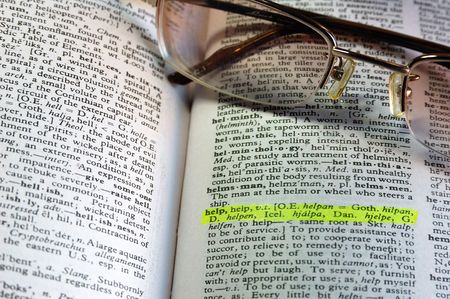 What is HELP? Definitionの写真素材