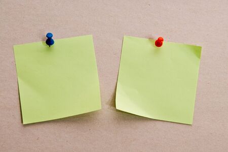 Note with pin