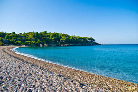 blue lagoon landscapeの写真素材