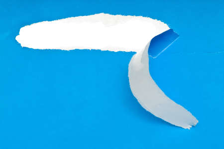 lacerated paper with hole for backgroundの写真素材