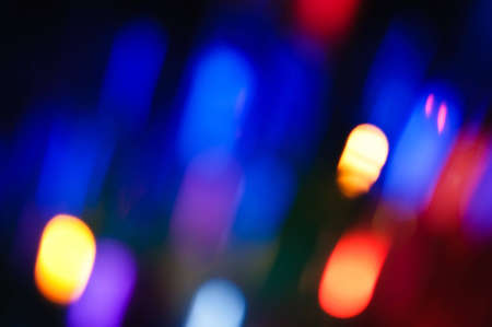Beautiful abstract background of holiday lightsの写真素材
