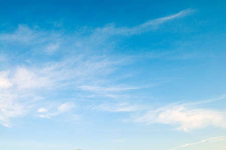 spring blue sky abstract backgroundの写真素材