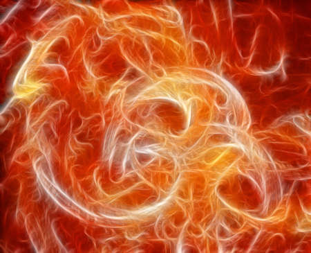 fire abstract compositionの写真素材