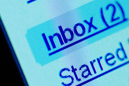 New e-mail message in your inbox. の写真素材