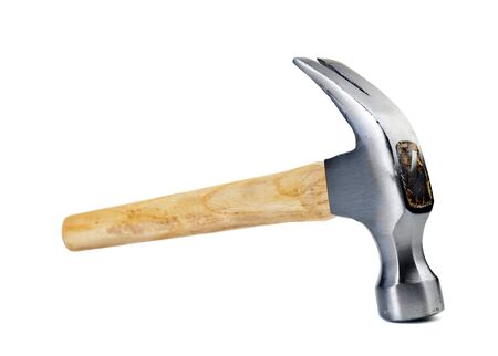 hammer isolated on a white backgroundの写真素材