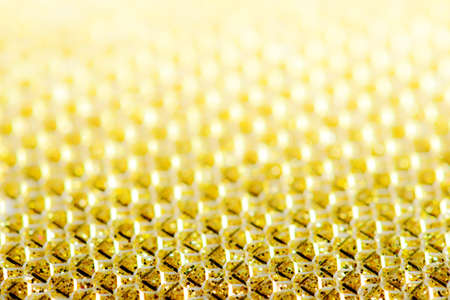Abstract bokeh gold shine light backgroundの写真素材
