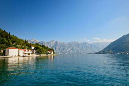 Perast town, Kotor bay, Montenegro, Europe