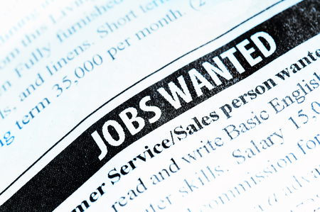 Jobs Wanted newspaper classified ad