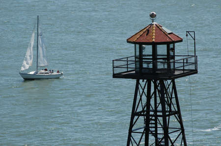 Boat and Towerの写真素材