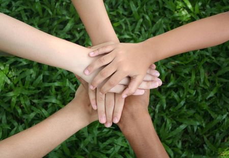 Multicultural hands