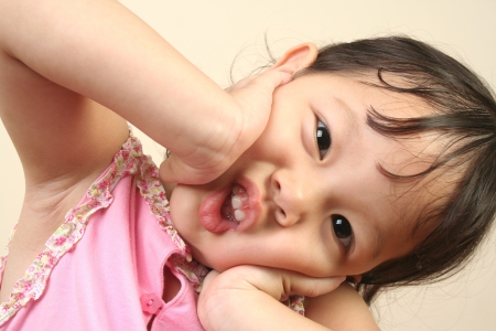 Cute girlの写真素材