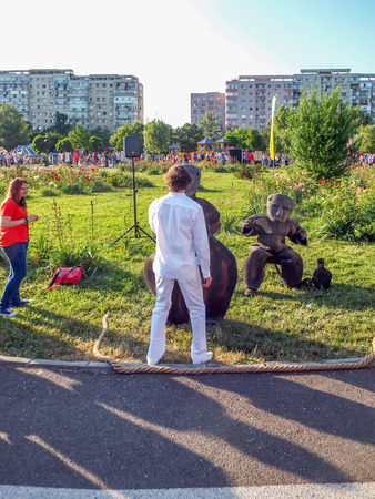 International Festival of Living Statues 2015のeditorial素材