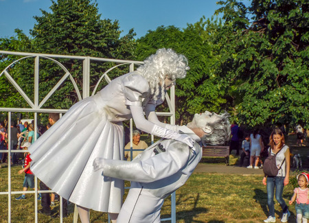 International Festival of Living Statues 2015のeditorial素材