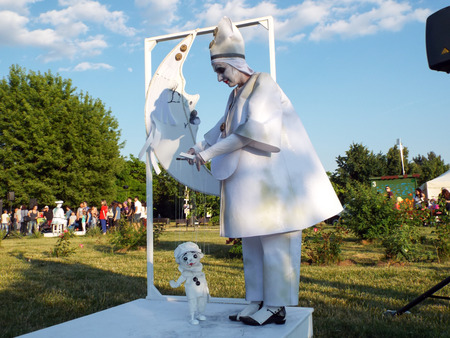 International Festival of Living Statues 2015のeditorial素材