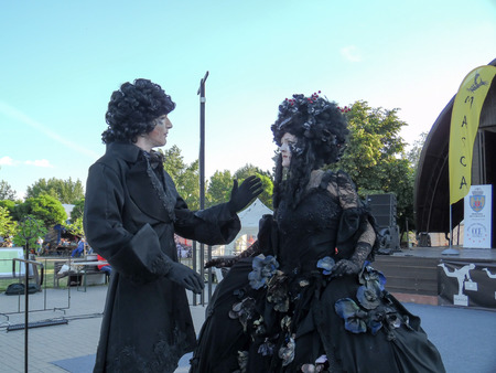 International Festival of Living Statues 2015のeditorial素材