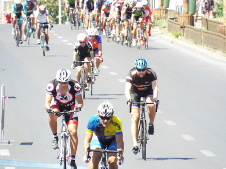 International Road Grand Tour 2015 in Bucharest, Romania. Cycling competition.のeditorial素材