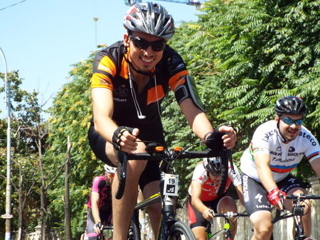 International Road Grand Tour 2015 in Bucharest, Romania. Cycling competition.のeditorial素材