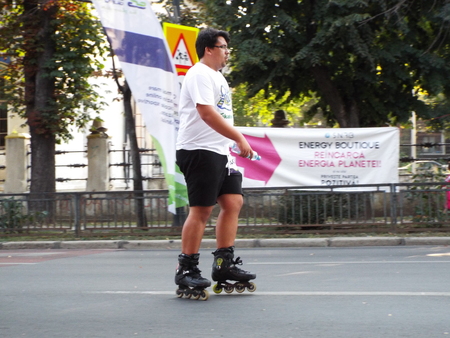 Romania on the Roller 2015 in Bucharest, Romania.のeditorial素材