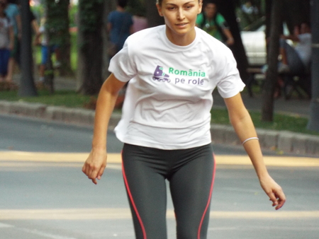 Romania on the Roller 2015 in Bucharest, Romania.のeditorial素材