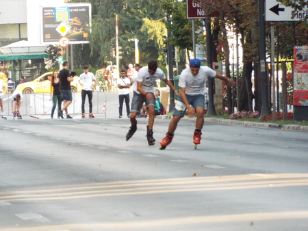 Romania on the Roller 2015 in Bucharest, Romania.のeditorial素材