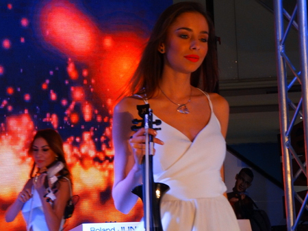 Winter Fashion Show at Plaza Romania in Bucharest.のeditorial素材