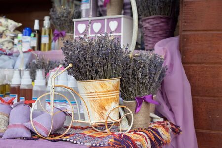 Bouquets of lavenderの写真素材