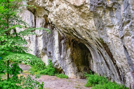 Karst landscape Sohodol Valleyの写真素材