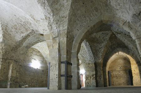 knight templer tunnel jerusalem israelのeditorial素材