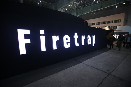 BERLIN - JANUARY 19:  Firetrap stand at Bread & Butter fair on January 19, 2011 in Berlin, Germany....