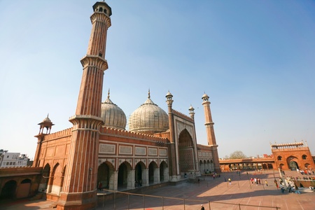 Jama Masjid, Delhi, Indiaのeditorial素材
